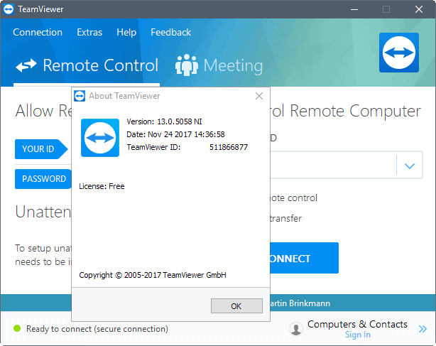 teamviewer 12 support for mac connections